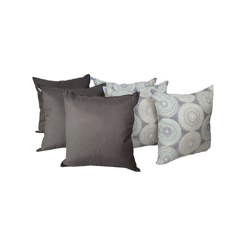 Set 6 Cojines Decorativos Premium Almoda Combin... image number null