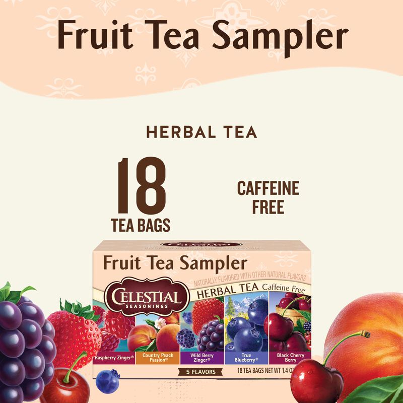 Tea Celestial Seasonings, Variedad De Frutas Y ... image number null