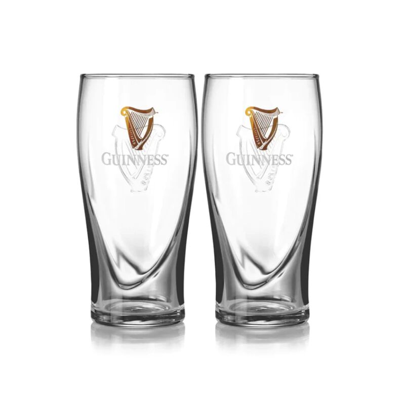 Set Oficial De 2 Vasos Para Cerveza Guinness De... image number null