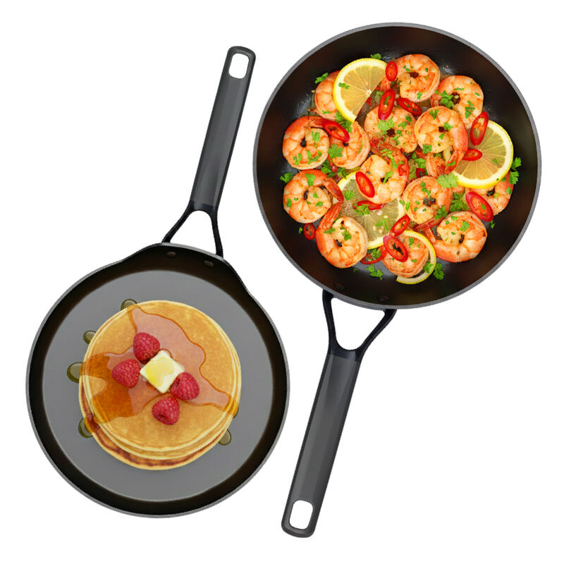 Set Sart&eacute;n 28 cm Y Comal 26 cm Aluminio Forjado... image number null