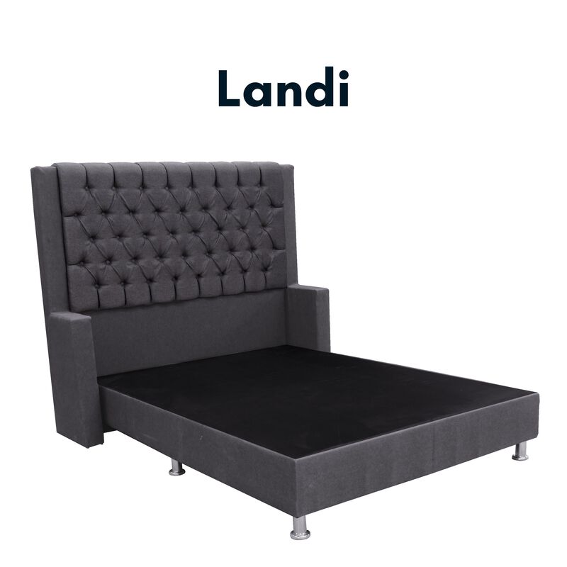 Combo Landi Matrimonial Gris Plata image number null