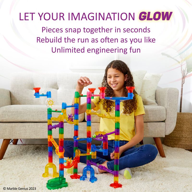 Marble Run Track Race Super Set Marble Genius 2... image number null