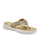 Top Moda Sandalia para mujer dorado