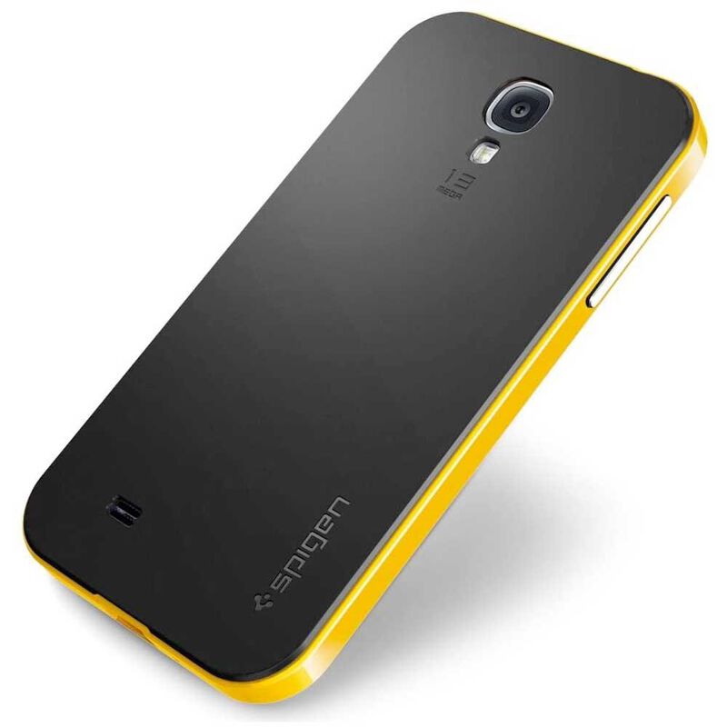 Funda SPIGEN para Samsung S4 Neo Hybrid Amarill... image number null