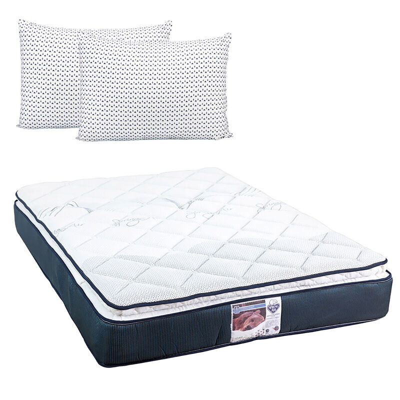 Colchón Queen Size Spring Air Mónaco+Almohada D... image number null