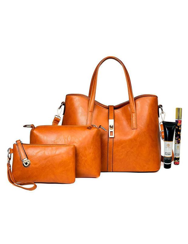 Set De Bolsa Pink Brule Para Mujer image number null