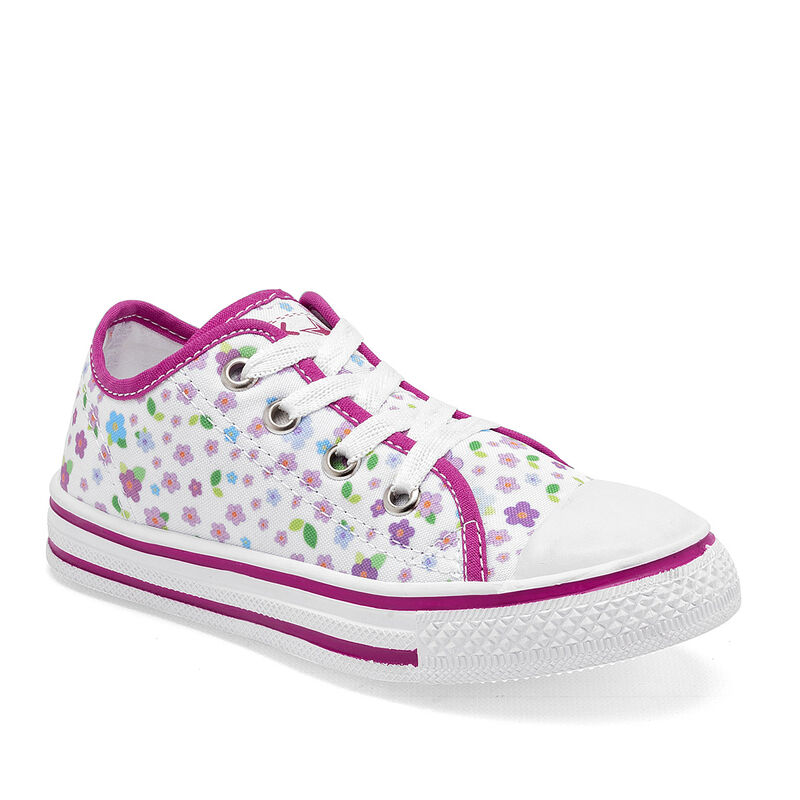Koby Star Tenis urbano para ni&ntilde;a. Blanco fucsia image number null