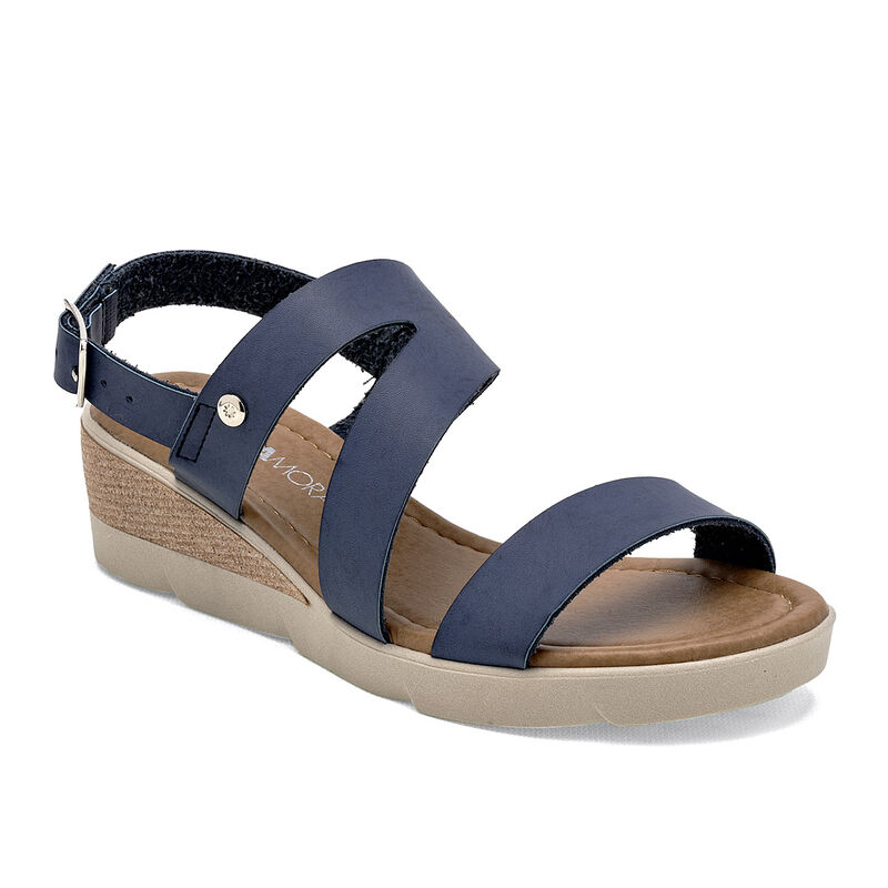Moramora Sandalia para mujer marino image number null