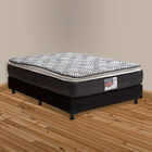 Colchón Queen Size Spring Air Omega+Sábanas Dicasa Softy+Protector+Box
