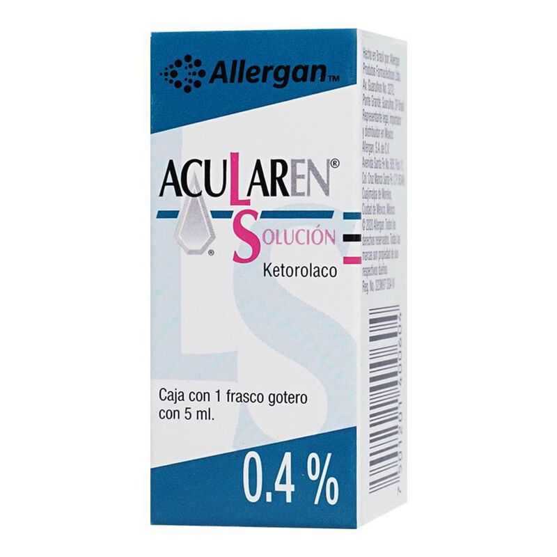 Acularen 0.004 Caja con 1 frasco gotero con 5ml... image number null