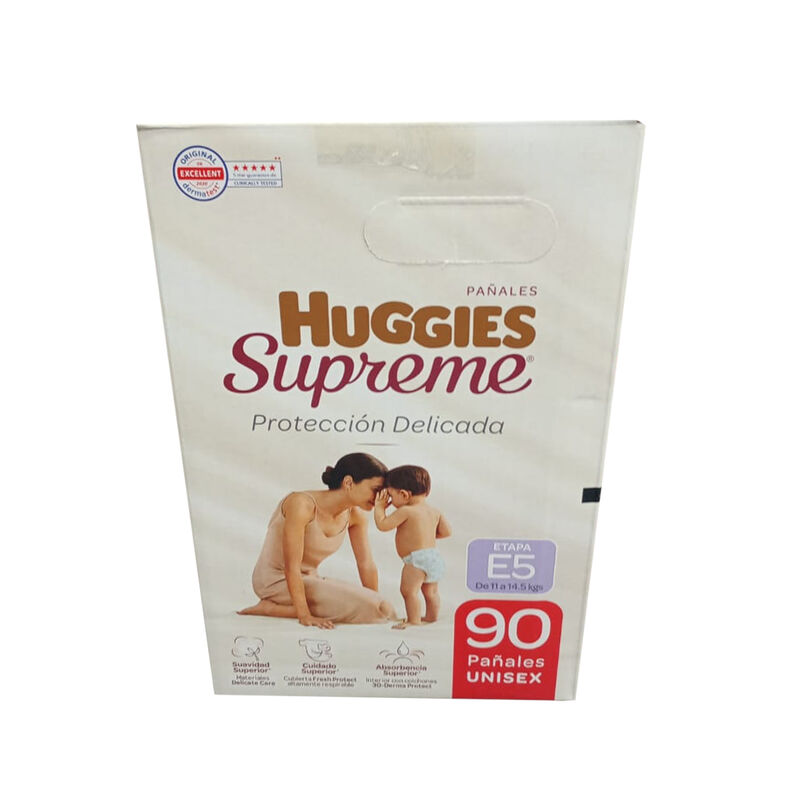 Pa&ntilde;ales Huggies Supreme Platino Etapa 5 Unisex ... image number null