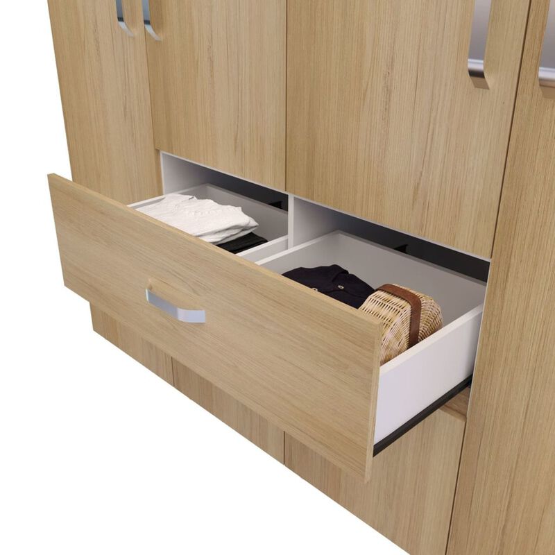 Cl&oacute;set Boon Doble colgado, Cajones al centro y ... image number null