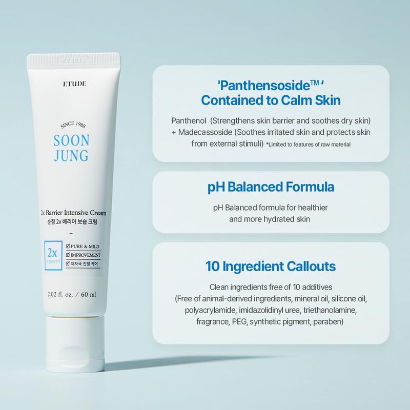 Crema Facial Etude House Soonjung 2x Barrier In... image number null