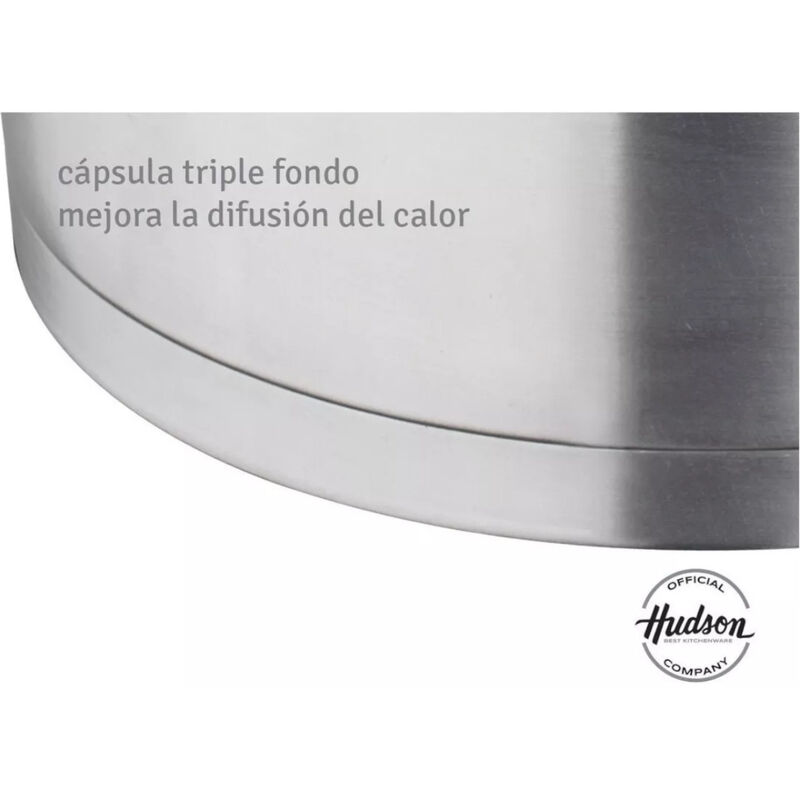 Olla 26cm acero inoxidable HUDSON escala interi... image number null