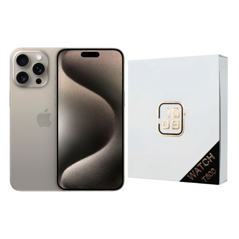 iPhone 15 Pro Max 256GB Natural E-SIM Reacondic... image number null