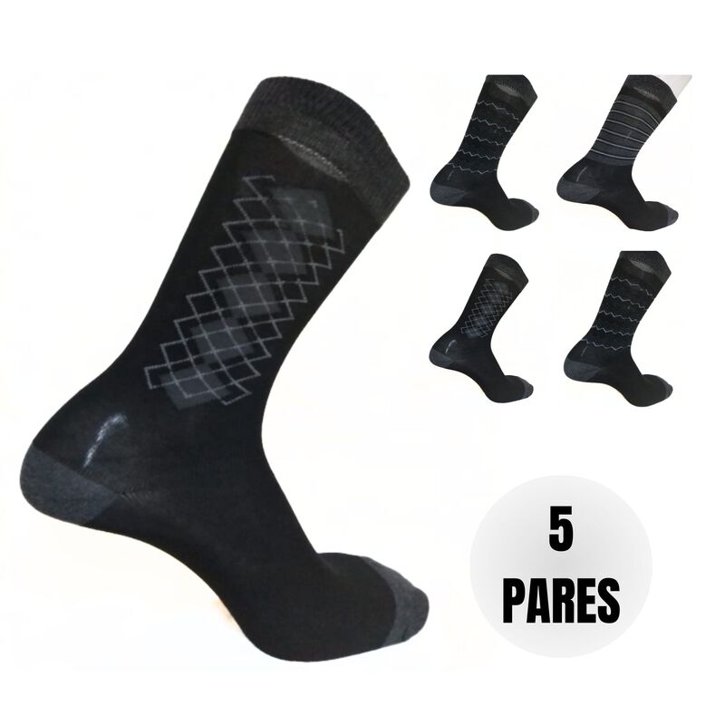 Fruit of the Loom 5 Pares de Calcetines para Ho... image number null