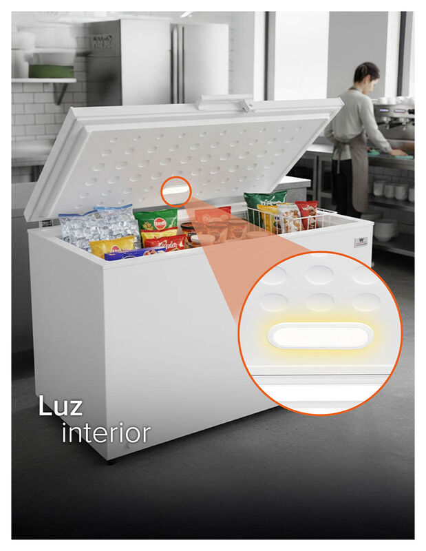 White Westinghouse Congelador 14 Pies 380 L  Ac... image number null