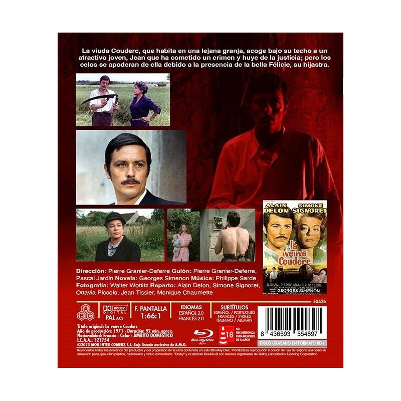 La Viuda Couderc [blu-ray] (1971) image number null