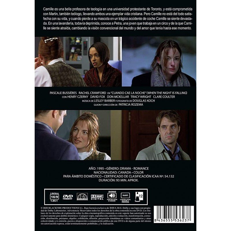 Cuando Cae La Noche [dvd] (1995) When Night Is ... image number null