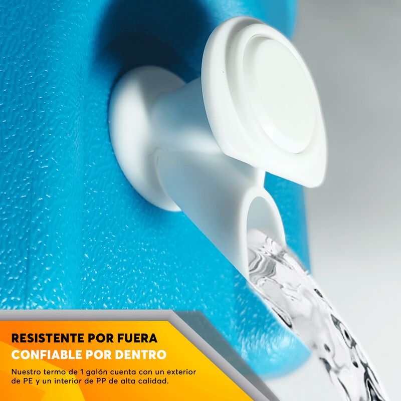 Termo 1 Galon 3.8lt Azul con Grifo 12119 image number null