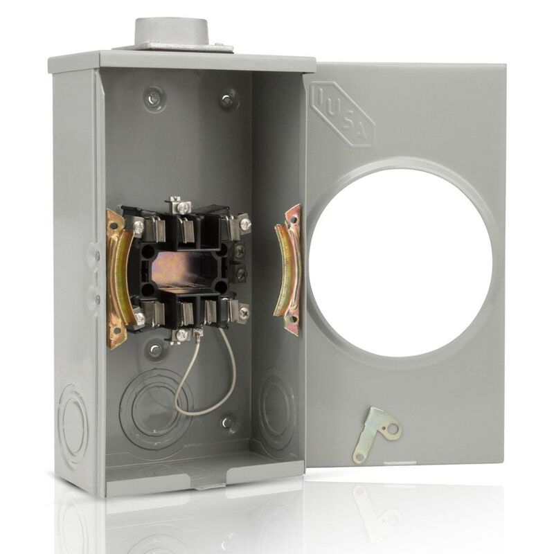 Base Medidor de Luz 7 Terminales A&eacute;rea - Subter... image number null