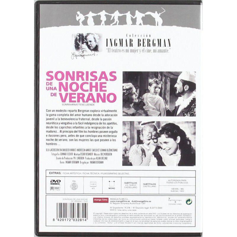 Sonrisas De Una Noche De Verano (dvd) image number null