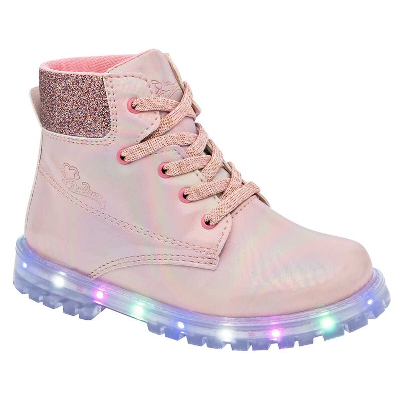 Celex Bot&iacute;n para ni&ntilde;a rosa tornasol, con luces image number null