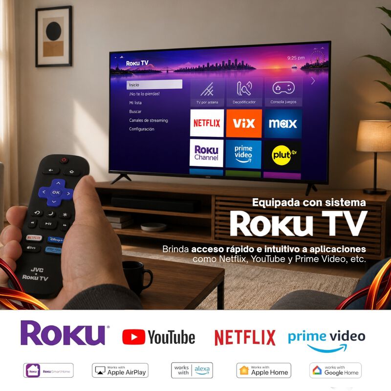 Jvc Pantalla Smart Tv 43 Pulgadas Full Hd Led F... image number null