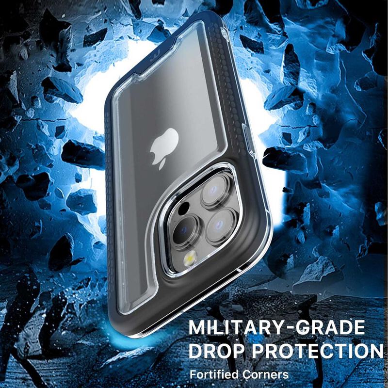 Funda MYBAT Lux para iPhone 14 PRO Negra con mi... image number null