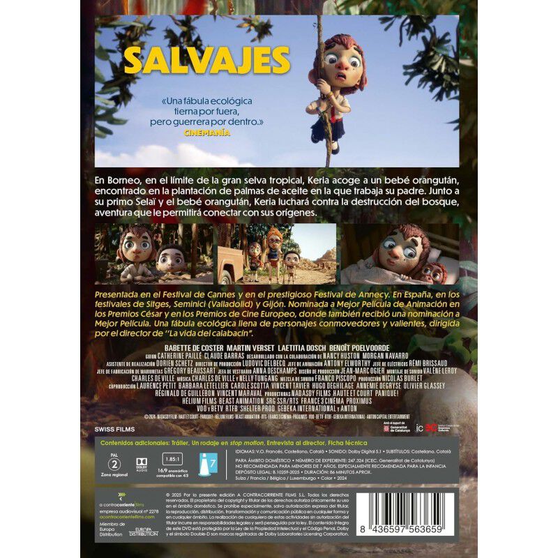 Salvajes [DVD] (2024) Sauvages image number null