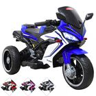 Moto El&eacute;ctrica Deportiva Para Ni&ntilde;os 3 Ruedas Bluetooth Dos Baterias 6v A Partir De 3 A&ntilde;os - Azul