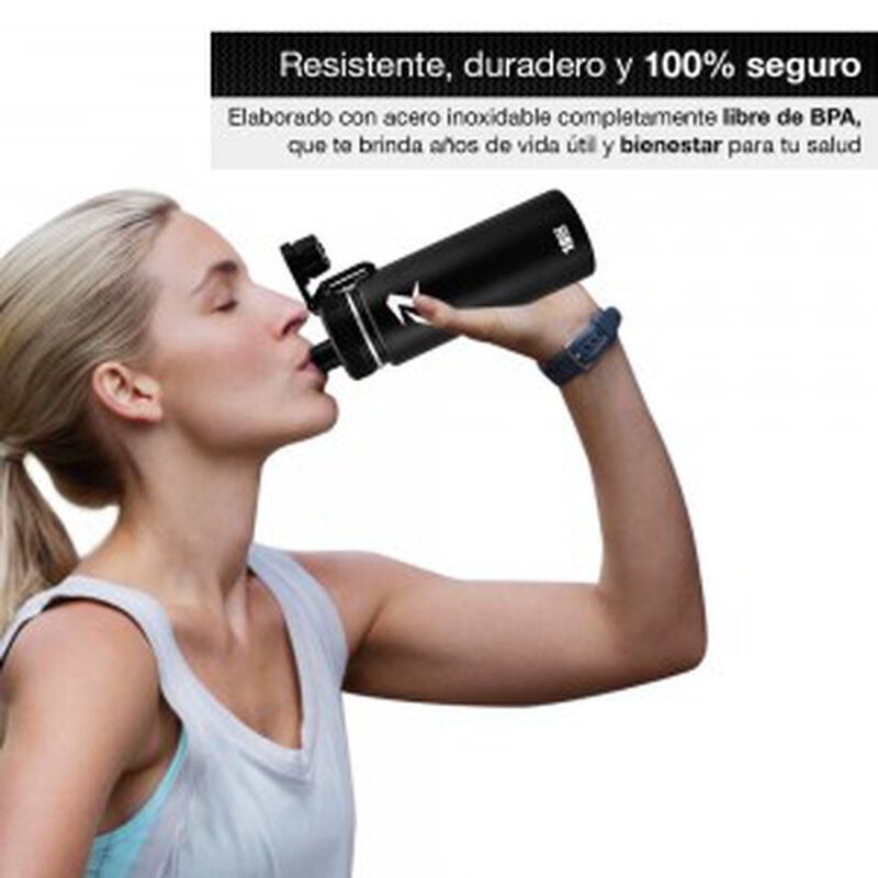 Termo Para Agua De Acero Inoxidable image number null