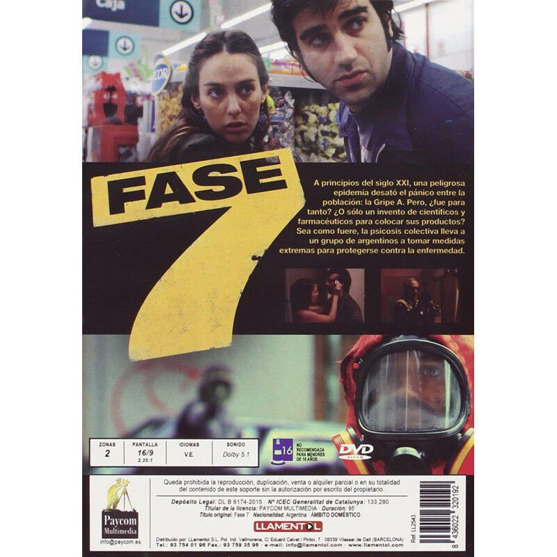 Fase 7 [dvd] (2010) image number null