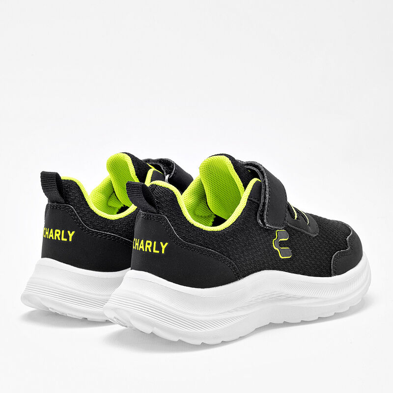 Charly Tenis urbano para ni&ntilde;o negro, hasta agot... image number null
