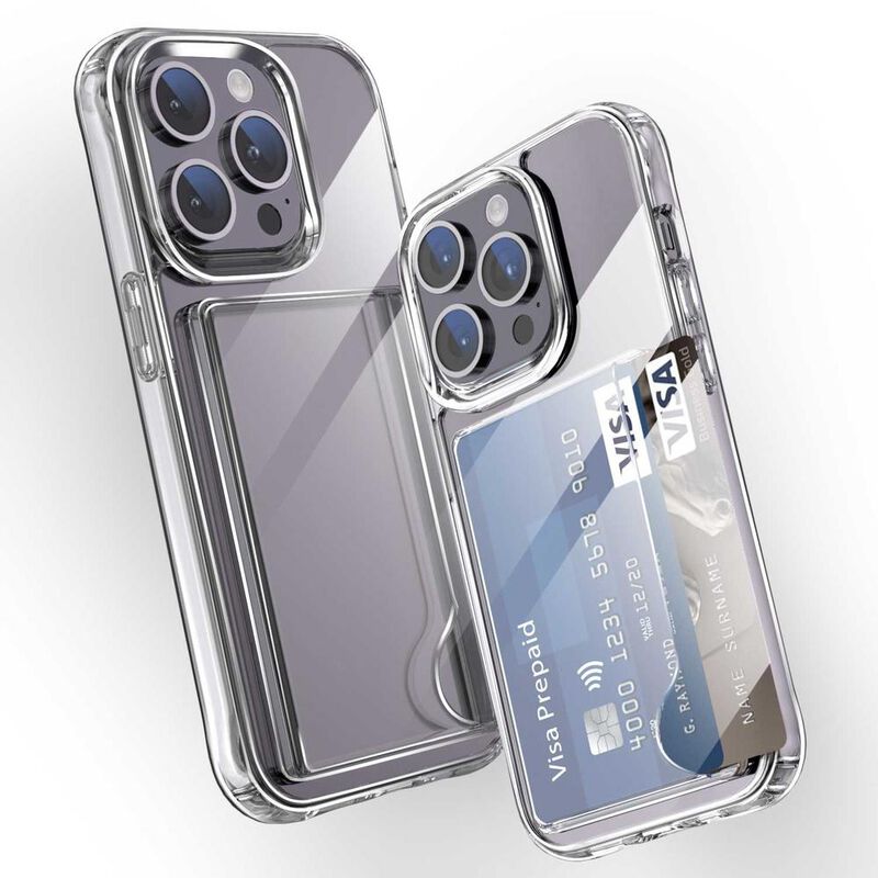 Funda TEKKU porta Tarjetas para iPhone 15 PRO M... image number null