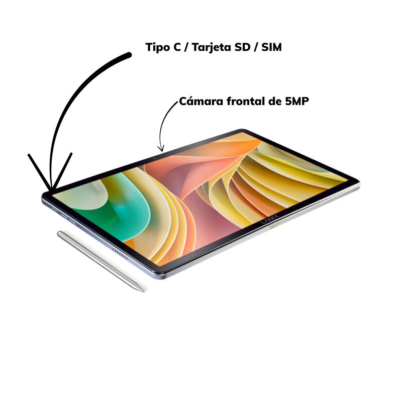 Tableta Lanix RX11 10.95" LED IPS, 6GB RAM, 4G ... image number null