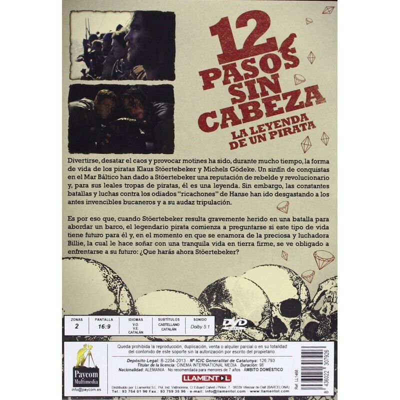 12 Pasos Sin Cabeza, La Leyenda De Un Pirata [d... image number null