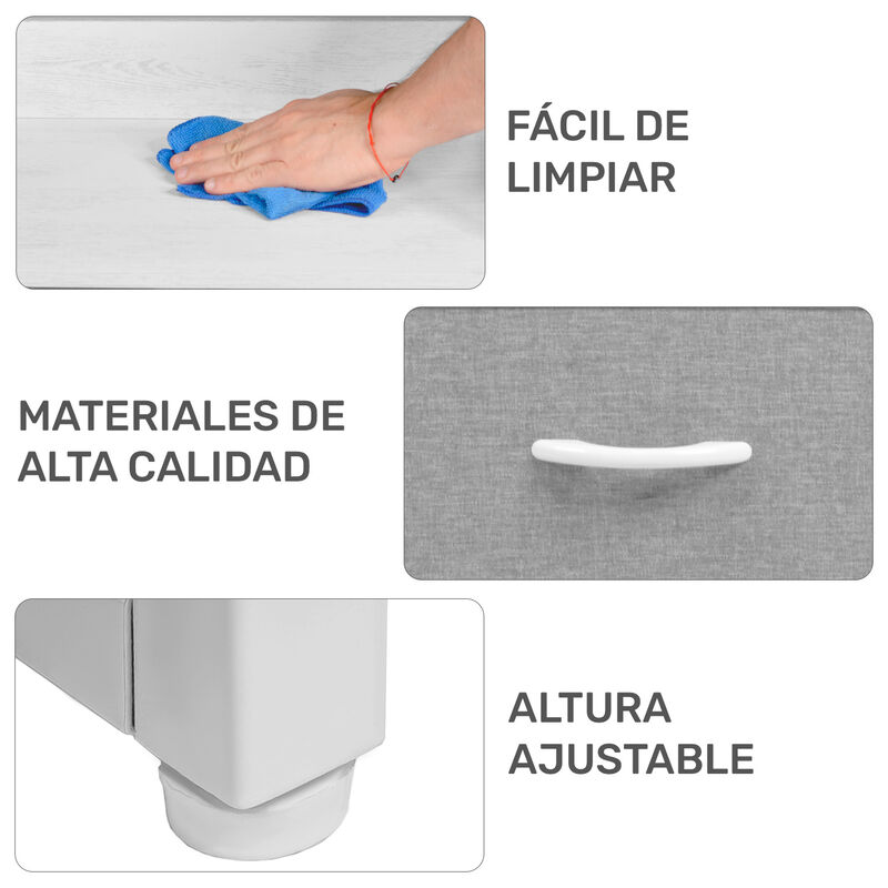 Mueble Buro Organizador Comoda 5 Cajoneras Tela... image number null