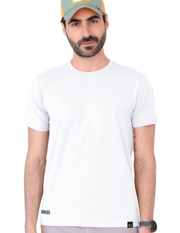 Playera Basica Lisa Caballero Premium Blanco Ro... image number null