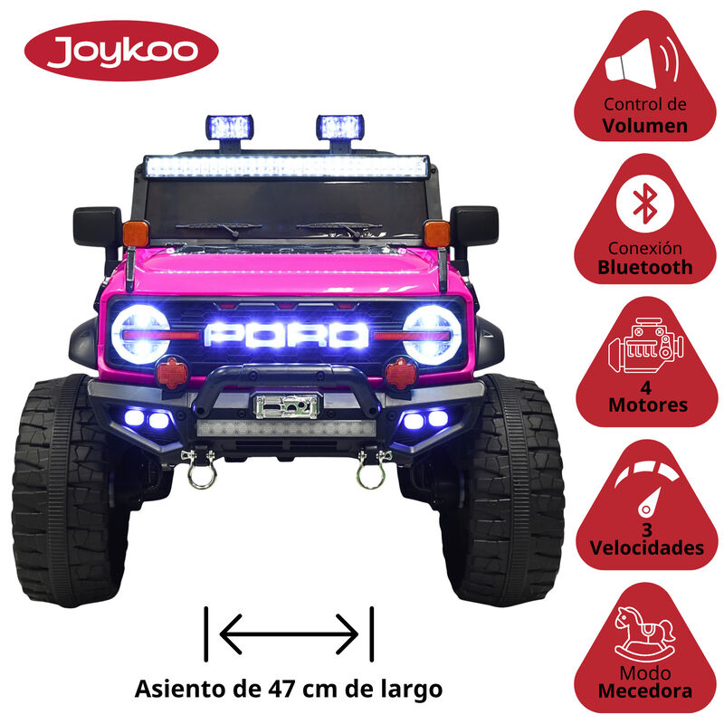 Montable Electrico Camioneta 4x4 para Ni&ntilde;os Blu... image number null