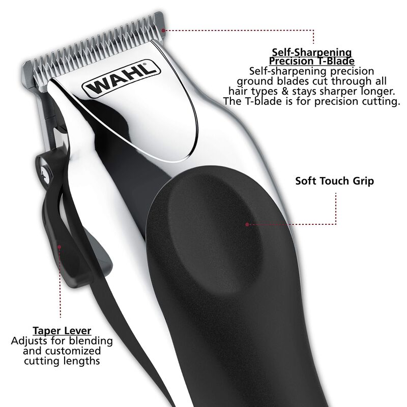 Cortapelos Wahl Deluxe Corded Chrome Pro 79524-... image number null