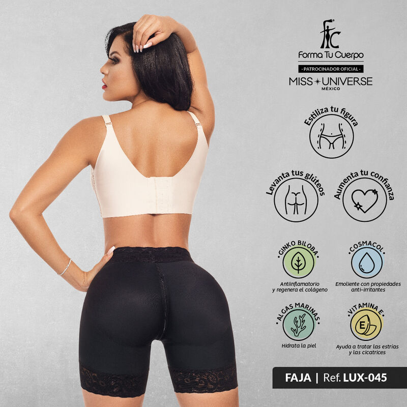 Faja short levanta gl&uacute;teos- Luxury Queen image number null