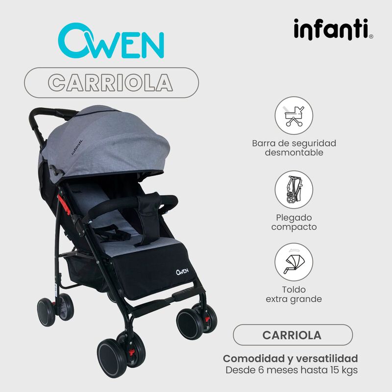 Set Cuna De Viaje Sonnet Dream + Carriola Liger... image number null