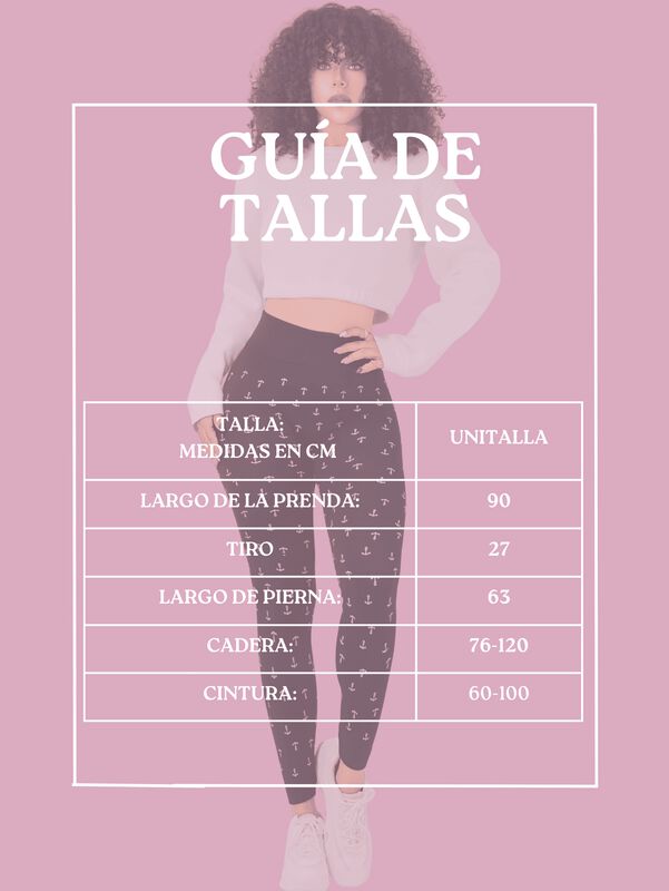 Leggins De Mujer Mallones Dama LIC-0200 Negro M... image number null