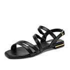 Lady One Sandalia para mujer negro