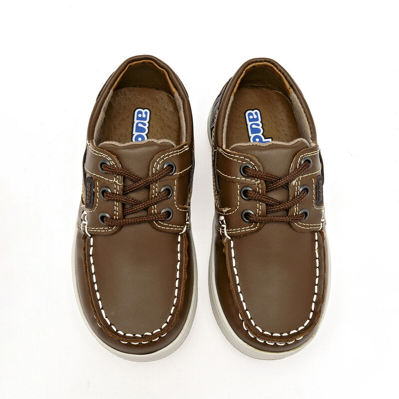Audaz Zapato Casual Para Ni&ntilde;o Camel Cod 41542-2 image number null
