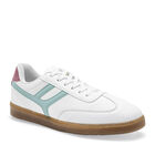 Hs Casual tenis para mujer blanco verde cod 140447-E