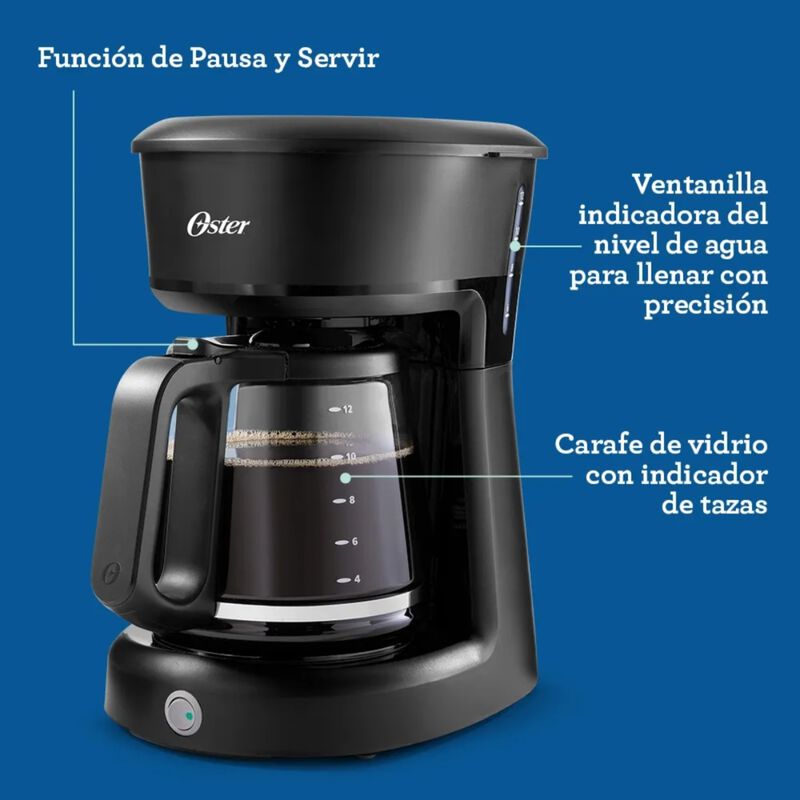 Cafetera An&aacute;loga Oster 2183235 / Bvstdcs12bn 12... image number null