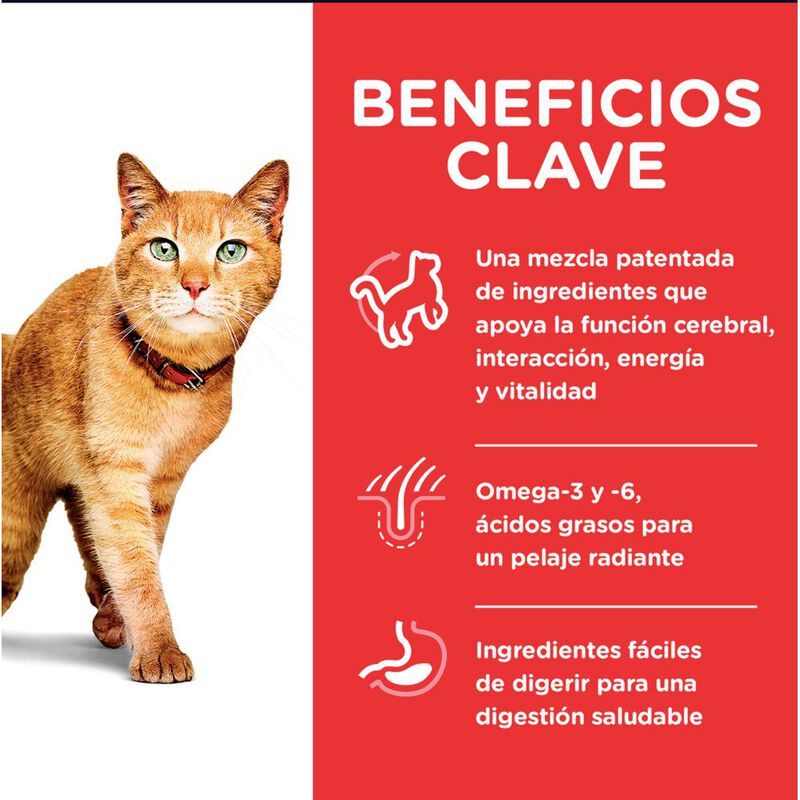 Hill's Felino Senior Vitality 1.4 Kg 1 Unid X C... image number null