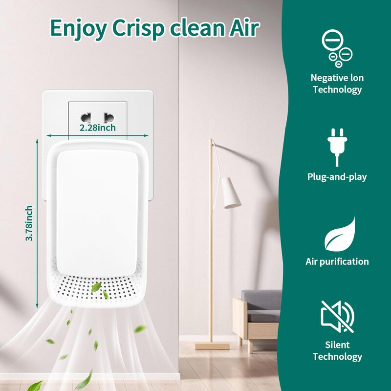 Purificador De Aire Trpyd Plug-in Ionic Silent ... image number null